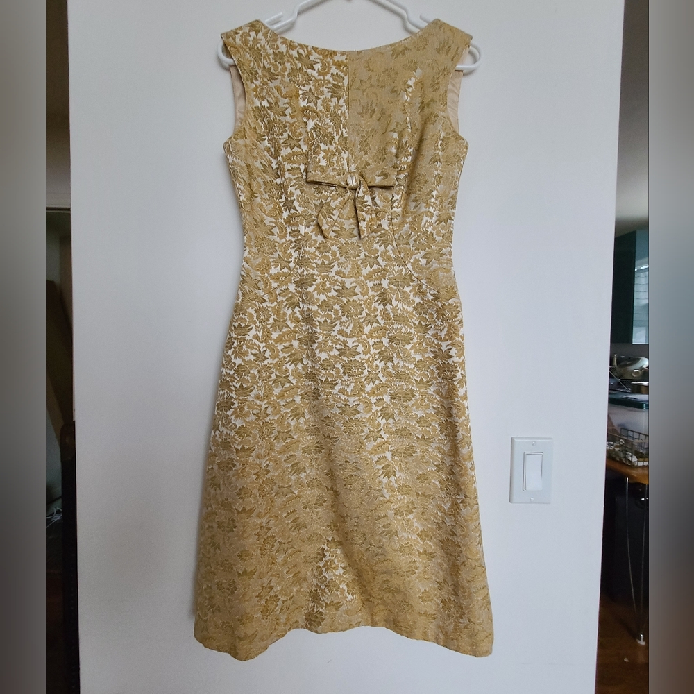 Vintage gold dress